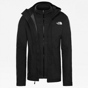 The North Face Alteo Zip-In Triclimate 3-in-1 Jacket Noir Blanche | FU0127934