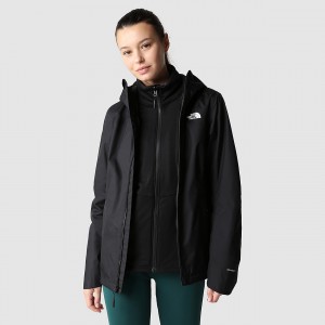 The North Face Quest Zip-In Triclimate® Jacket Noir | JQ7906845