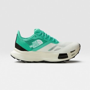 The North Face Summit VECTIV™ Pro Trail Course Shoes Tnf White/Vivid Seafoam | ND6291573