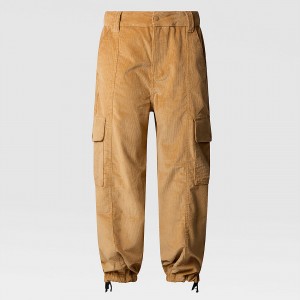 The North Face Utility Cord Trousers Almond Butter | DF1684379