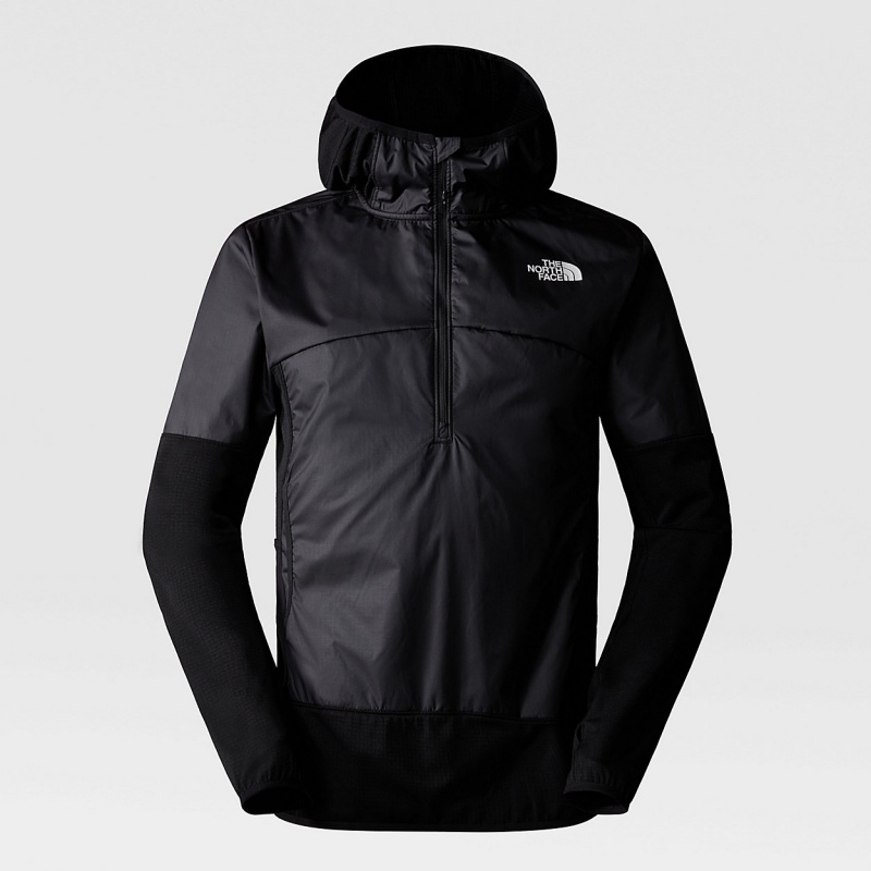 The North Face D'hiver Warm Pro 1/4 Zip Encapuchonné Jacket Noir | LX2810759